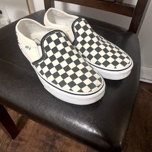 Checkered Vans